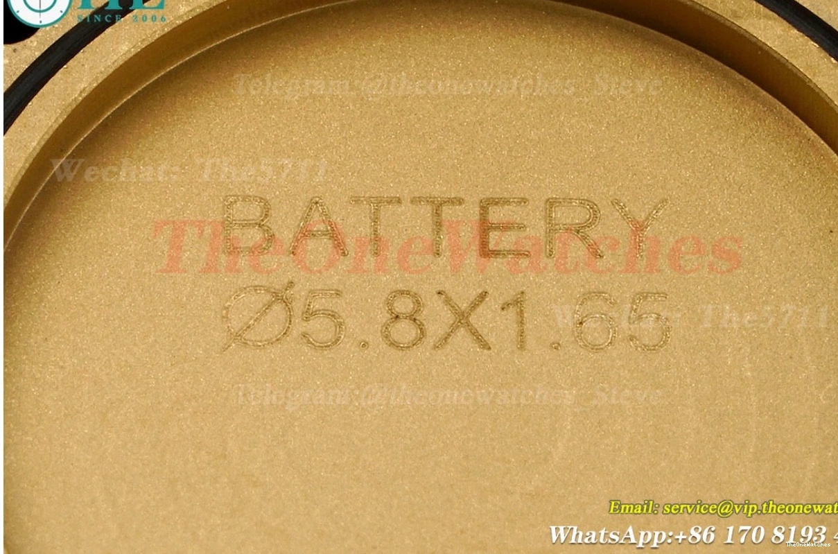 Baignoire LE Dia Ladies YG Green Dial Quartz AF 31mm White 0407